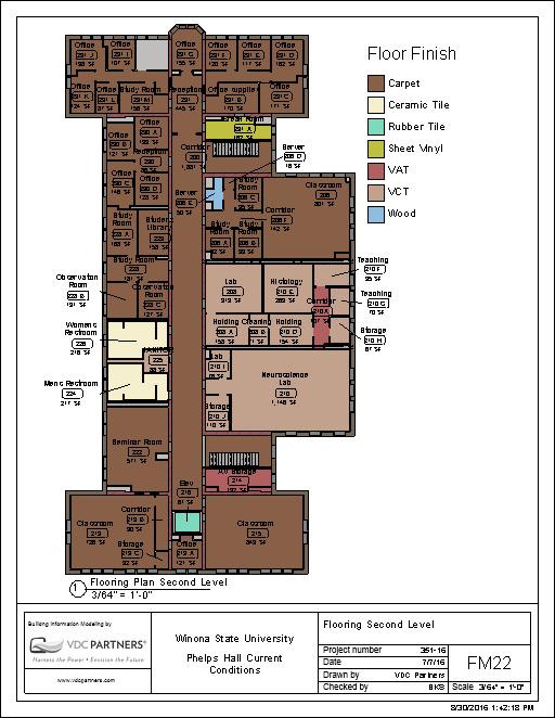 WSU Phelps Hall Facilities Management BIM – VDC Partners